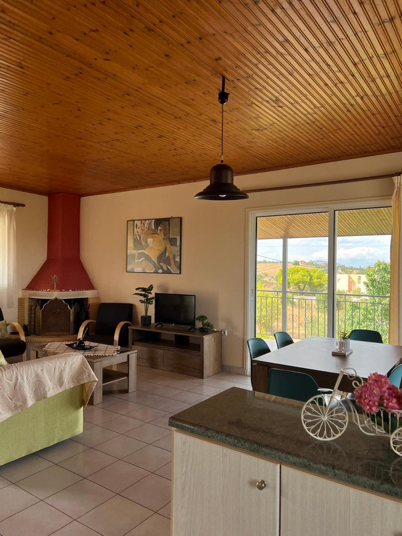 Xenia'S Seaview House Vila Paralia Avlidhos Exterior foto